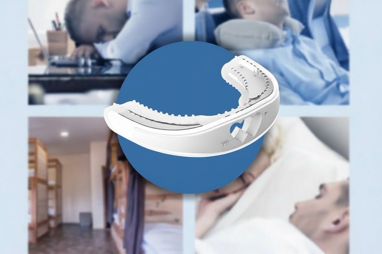 Anti-Snoring Mouth anti Snore Device Mouthguard Health Care Snore Braces Apnea Guard Bruxism Tray Sleeping Aid